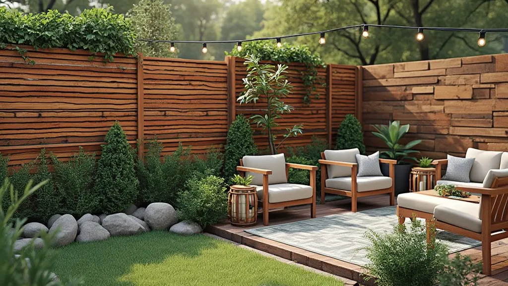 backyard fence ideas