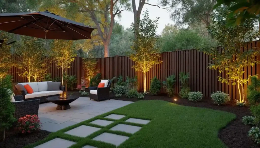 backyard fence ideas