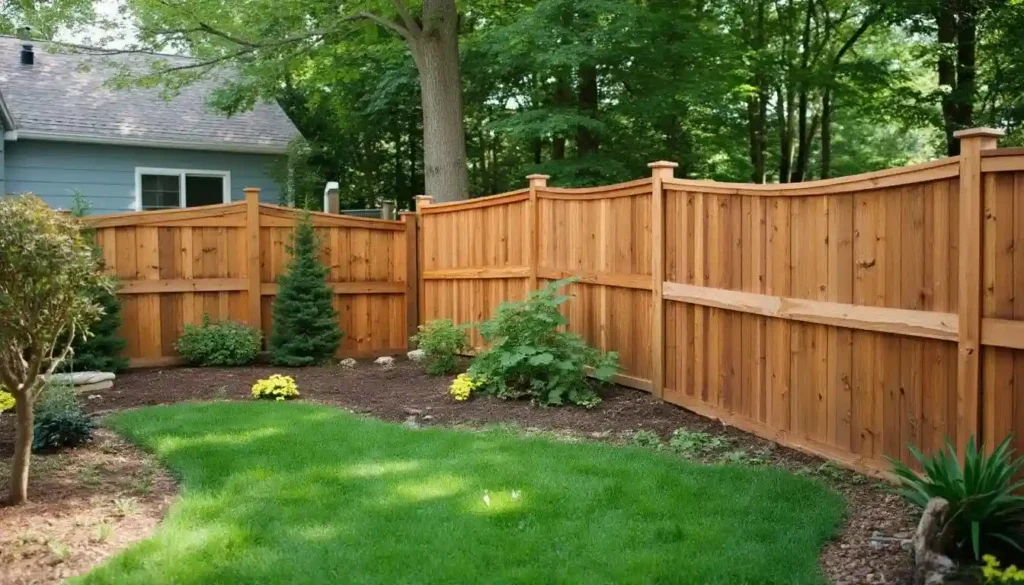 backyard fence ideas